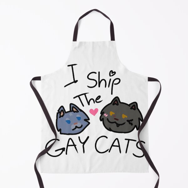 Item preview, Gay Cats - Blue & Yellow designed and sold by Daturnity.