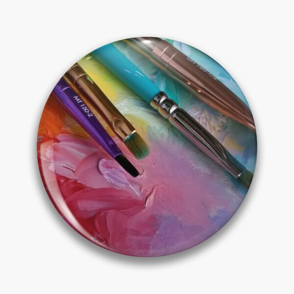 Item preview, Rainbow Art Palette with Brushes designed and sold by Erica Kilbourn.