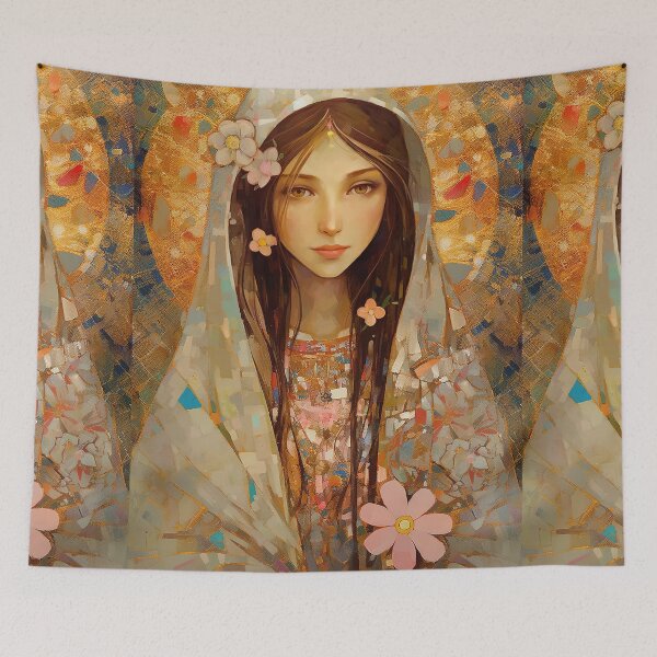 Item preview, Saint Maria Goretti designed and sold by SanctifiedSouls.