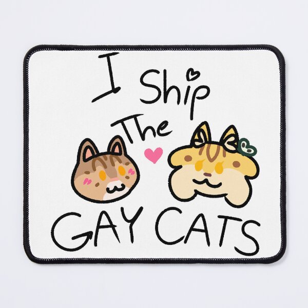 Item preview, Gay Cats - Leaf & Moth designed and sold by Daturnity.