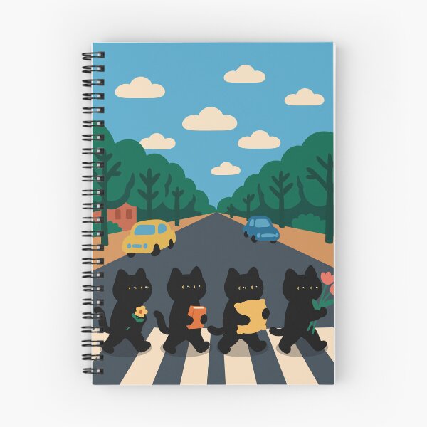 Item preview, Black Cat Friends Crossing: A Cat's Abbey Road Adventure designed and sold by digifylab.
