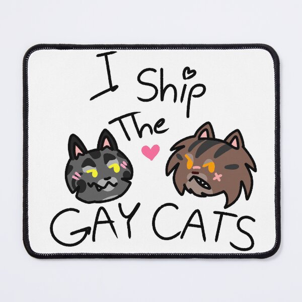 Item preview, Gay Cats - Dark & Tiger  designed and sold by Daturnity.