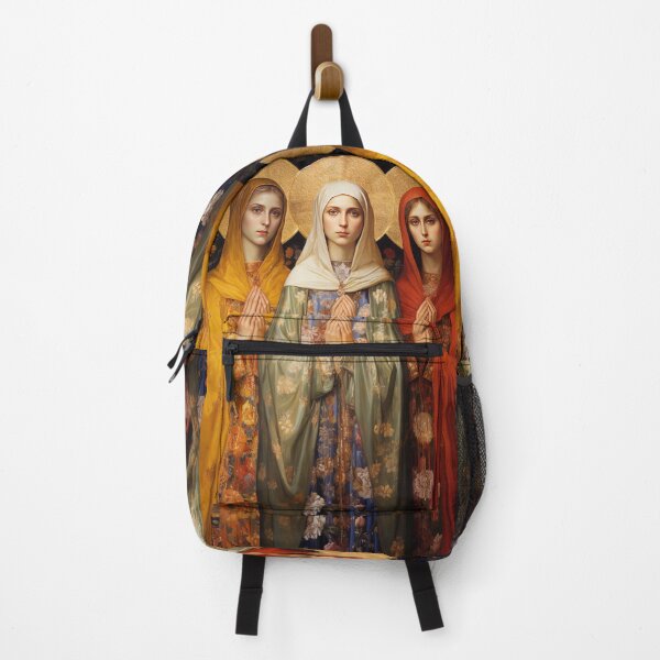 Item preview, Saints Metrodora, Nymphodora and Menodora designed and sold by SanctifiedSouls.