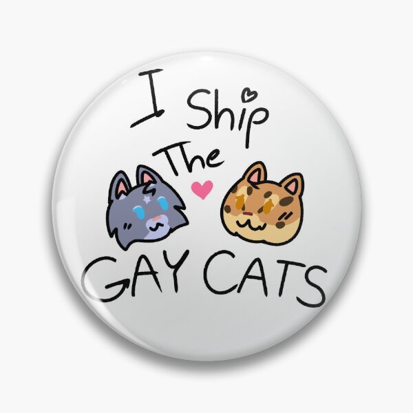 Item preview, Gay Cats - Misty & Leopard designed and sold by Daturnity.