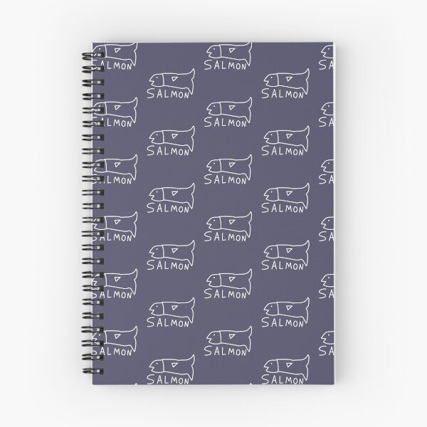Item preview, White Salmon print designed and sold by PNWFISHIN.