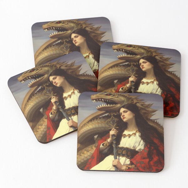 Item preview, Saint Martha of Bethany designed and sold by SanctifiedSouls.