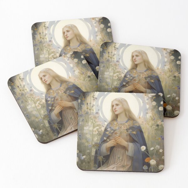 Item preview, Saint Hildegard designed and sold by SanctifiedSouls.