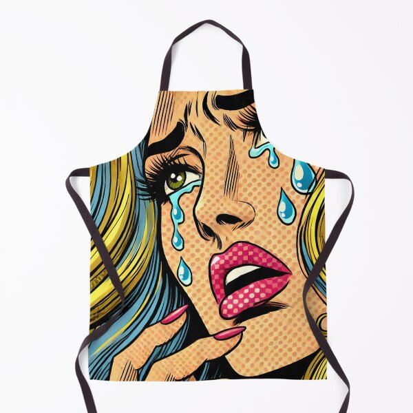 Item preview, Pop Art: Crying Woman designed and sold by PinUpPizzazz.