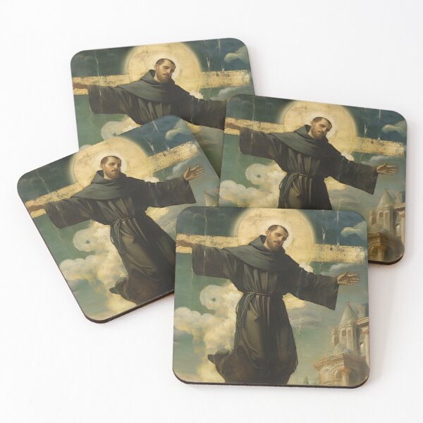 Item preview, Saint Joseph of Cupertino designed and sold by SanctifiedSouls.