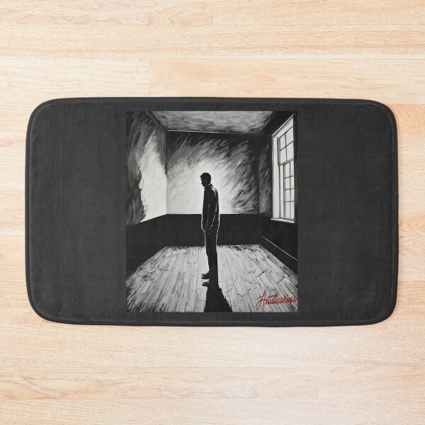 Item preview, "Solitude and Shadows: Noir Atmosphere in Monochrome" designed and sold by Artisticanvas.