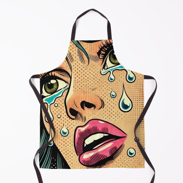 Item preview, Pop Art: Crying Woman designed and sold by PinUpPizzazz.