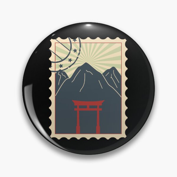 Item preview, Japanese Torii Gate stamp designed and sold by V3HobbyArts.