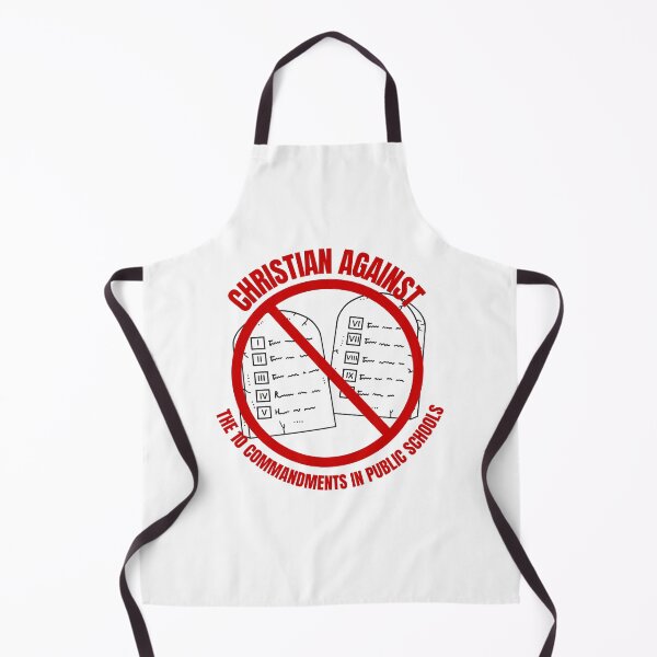 Item preview, Christian Against The 10 Commandments in Public Schools designed and sold by CheekyGrace.