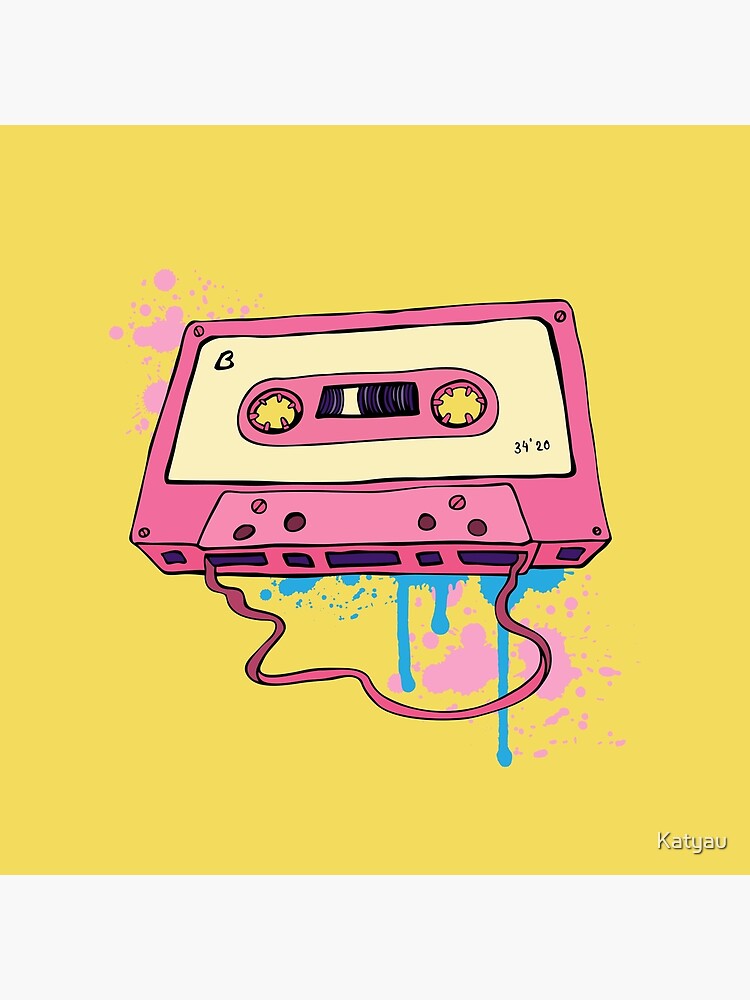 "Retro cassette tape." Art Print by Katyau Redbubble