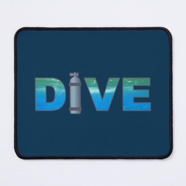 Item preview, DIVE - Scuba Tank Underwater Text Art designed and sold by KiwiRider.