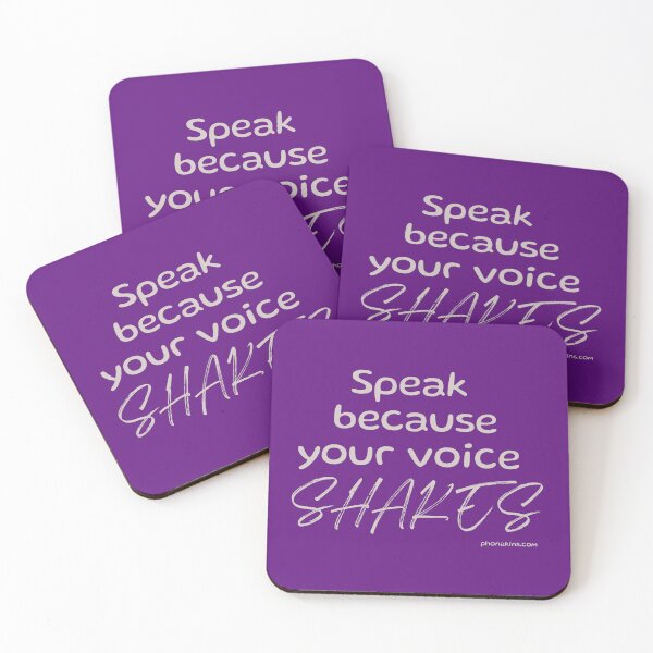 Item preview, Speak because your voice shakes (light) designed and sold by phonakins.