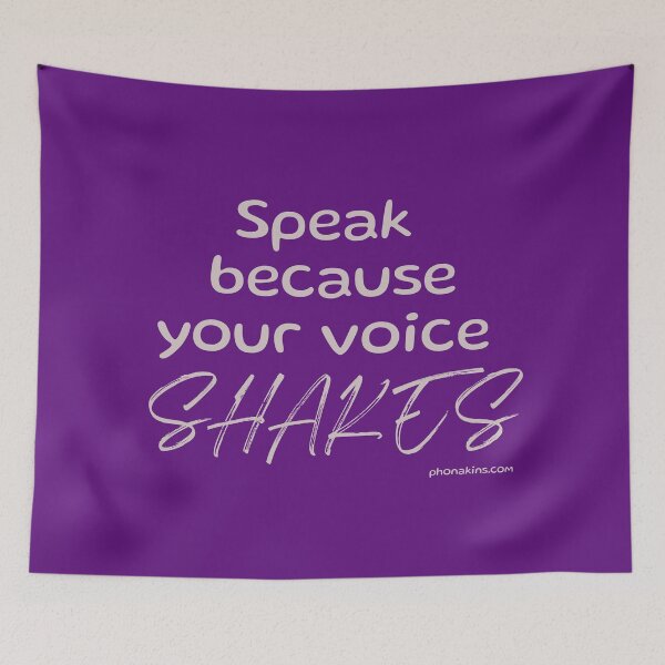 Item preview, Speak because your voice shakes (light) designed and sold by phonakins.