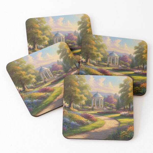 Item preview, Public Park Stroll on a Summer Day designed and sold by BlareBlare.