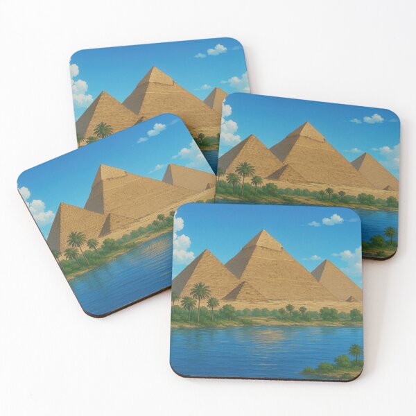 Item preview, Pyramids Across the Niles designed and sold by KAI-Studio.