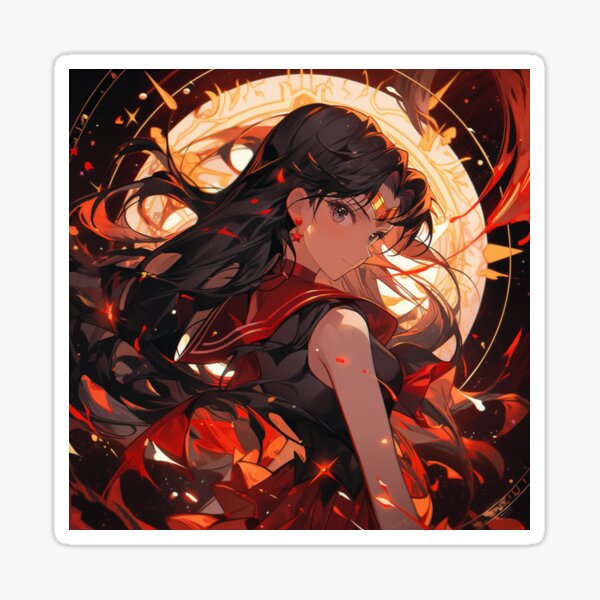 Item preview, Stylized Sailor Mars designed and sold by Solace Sparkles.