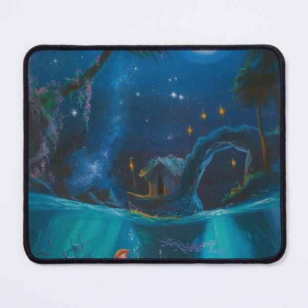 Item preview, Sleep- Underwater Ocean Scene Painting designed and sold by Erica Kilbourn.