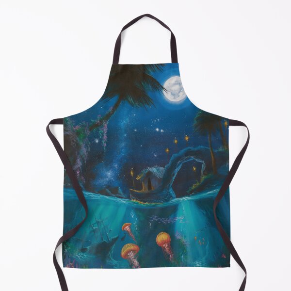 Item preview, Sleep- Underwater Ocean Scene Painting designed and sold by Erica Kilbourn.