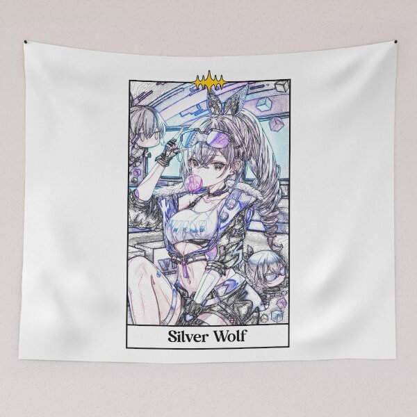 Artikelvorschau, Silberner Wolf-Tarot-Stil entworfen und verkauft von Mitsugoshi.