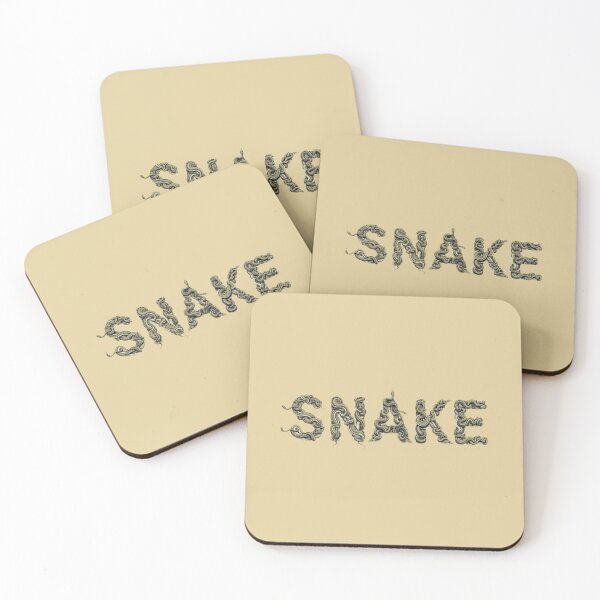 Item preview, SNAKE - Intricate Snake Typography Art designed and sold by KiwiRider.
