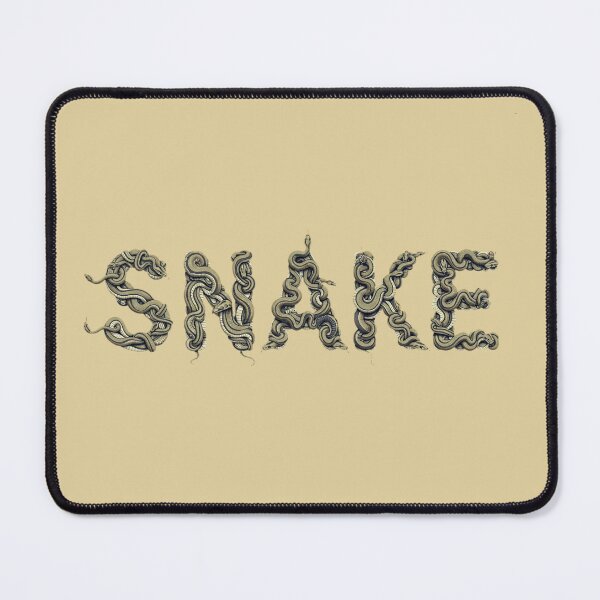Item preview, SNAKE - Intricate Snake Typography Art designed and sold by KiwiRider.