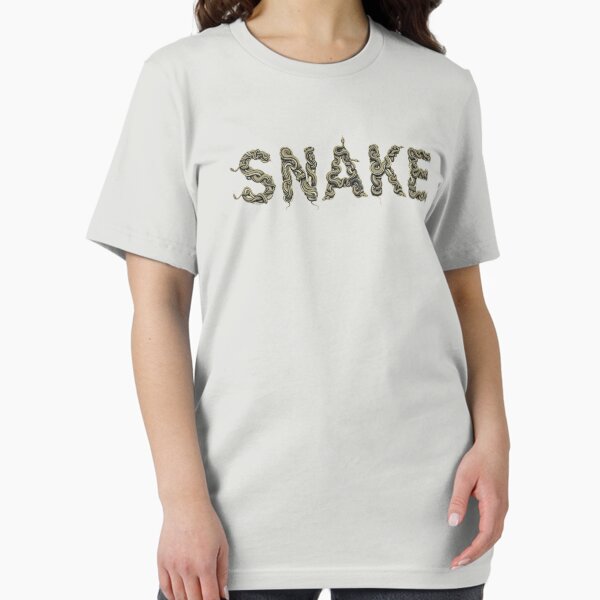 Snake - Intricate Snake Typography Art Essential T-Shirt Livingmall