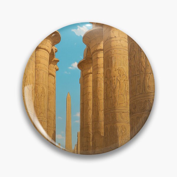 Item preview, The Hypostyle Hall of Karnak Temple designed and sold by KAI-Studio.