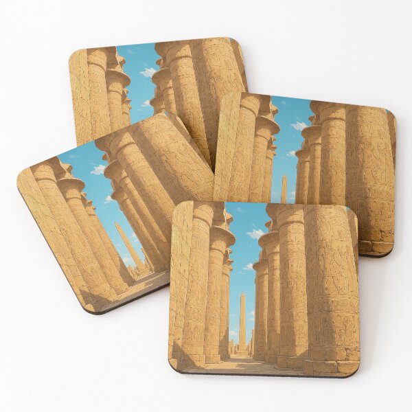 Item preview, The Hypostyle Hall of Karnak Temple designed and sold by KAI-Studio.