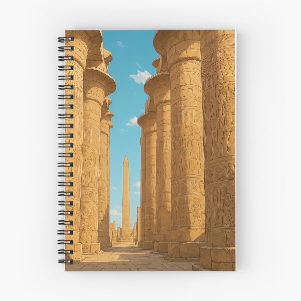 Item preview, The Hypostyle Hall of Karnak Temple designed and sold by KAI-Studio.