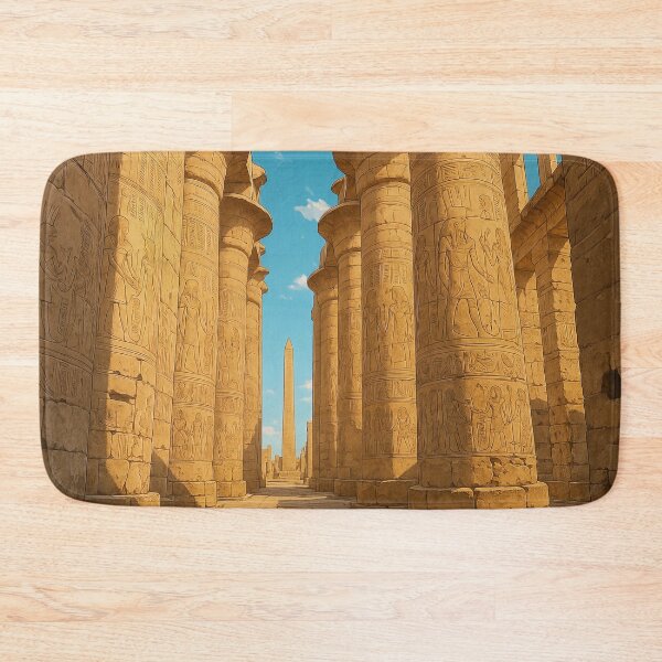 Item preview, The Hypostyle Hall of Karnak Temple designed and sold by KAI-Studio.