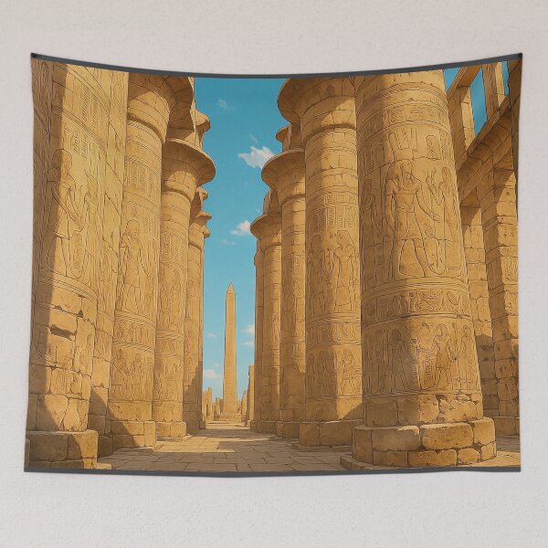 Item preview, The Hypostyle Hall of Karnak Temple designed and sold by KAI-Studio.