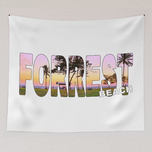 Item preview, FORREST BEACH - Sunset in the Park North QLD Palms designed and sold by Adam Gormley.