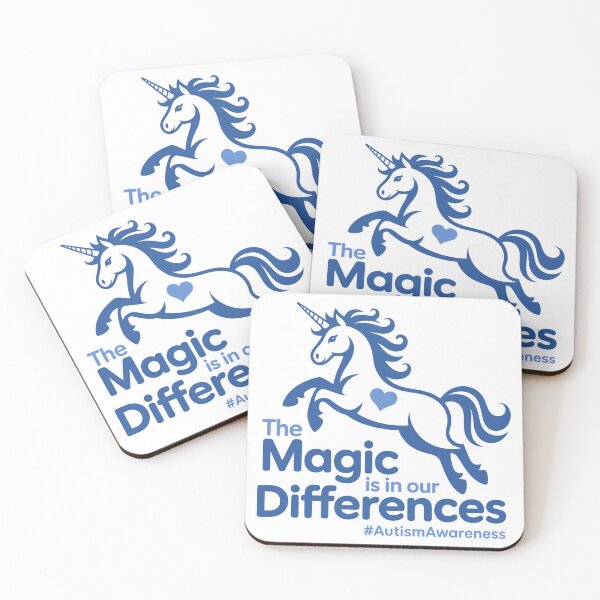 Item preview, The Magic is in Our Differences - Autism Awareness designed and sold by theartfulaspie.