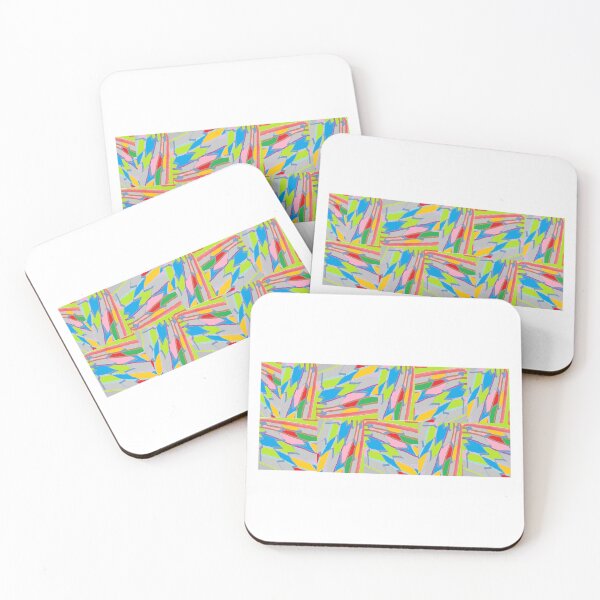 Item preview, Track Art abstract colors tiles work designed and sold by mapacs100.