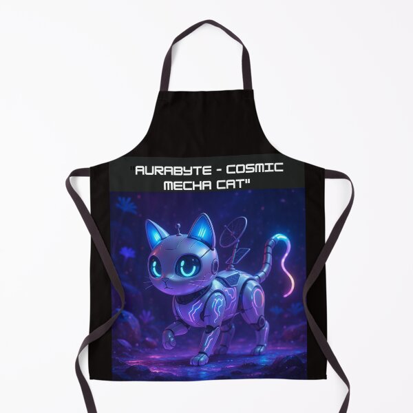 Item preview, "Aurabyte – Cosmic Mecha Cat" designed and sold by SommanasShop.