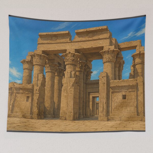 Item preview, Kom Ombo Temple at Aswan designed and sold by KAI-Studio.