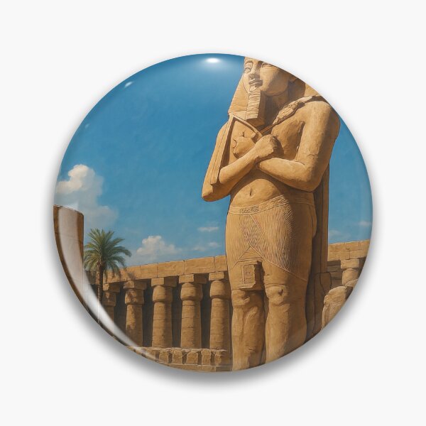 Item preview, Ramses II Statue in the Temple of Amun-Ra at Karnak designed and sold by KAI-Studio.