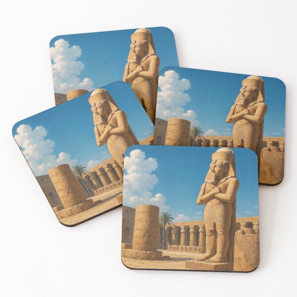 Item preview, Ramses II Statue in the Temple of Amun-Ra at Karnak designed and sold by KAI-Studio.