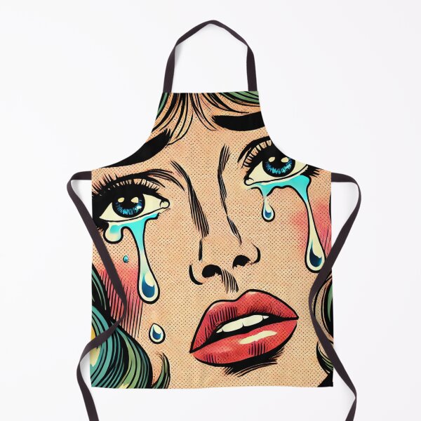 Item preview, Pop Art: Crying Woman designed and sold by PinUpPizzazz.