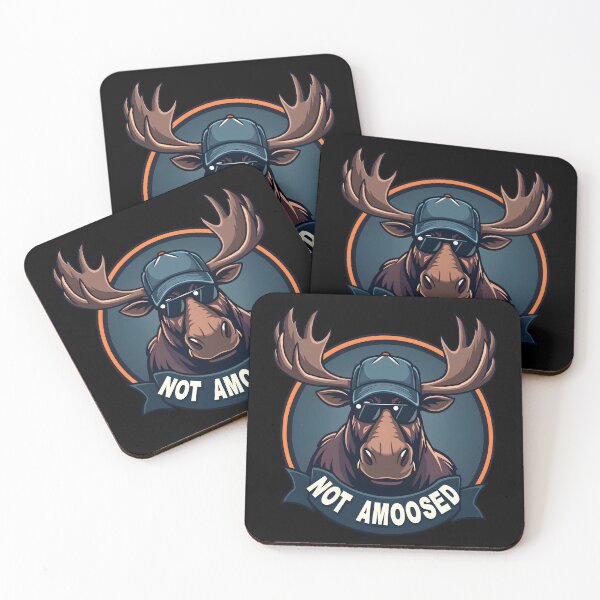 Item preview, Moose Saying Not Amoosed designed and sold by Museum Of Non-Existing Art.