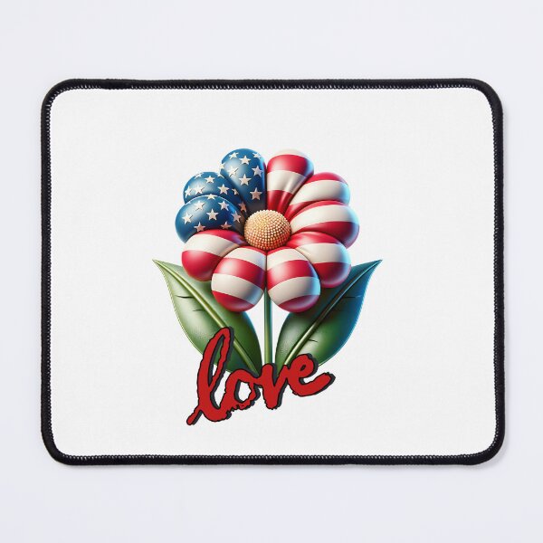 Item preview, American Flag Flower designed and sold by njaro.