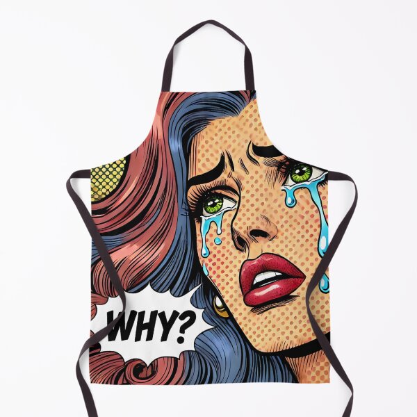 Item preview, Pop Art: Crying Woman designed and sold by PinUpPizzazz.