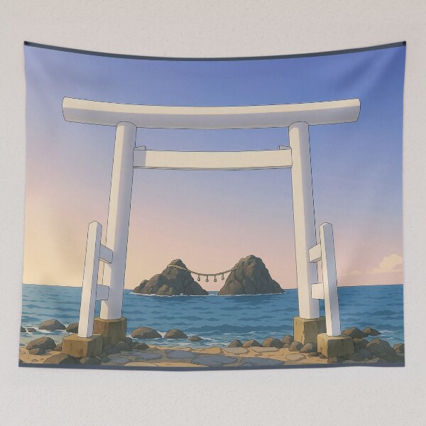 Item preview, The Meoto Iwa at Itoshima Fukuoka designed and sold by Takeda-art.
