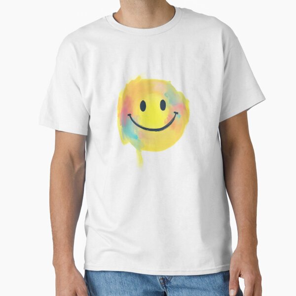 Item preview, Colorful Watercolor Smiley Face | Cheerful Artistic Expression designed and sold by NovaProArt.