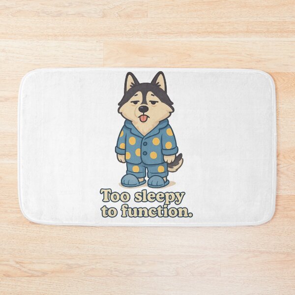 Item preview, Sleepy Husky Mood - Too Sleepy to Function designed and sold by 奇0904.