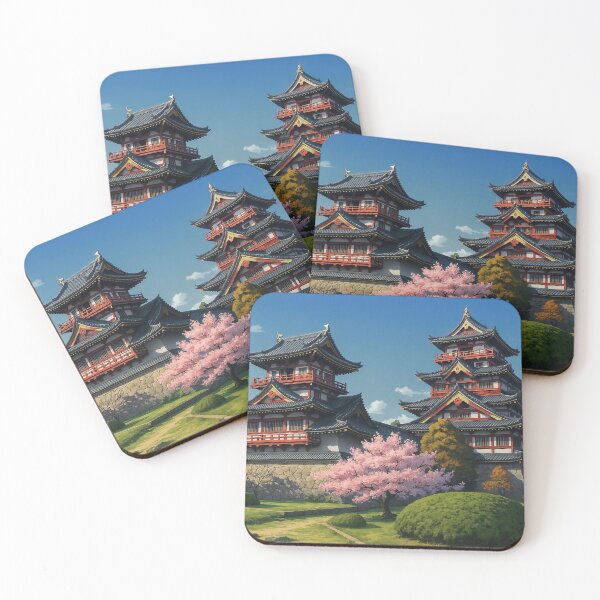 Item preview, The Fushimi Castle at Kyoto designed and sold by Takeda-art.